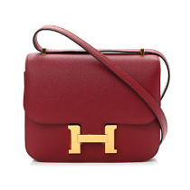 HERMES Epsom Constance 18 Rouge Grenat